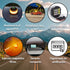 RAYKONG Baliza V16 Geolocalización DGT 3.0 | 2ª Generacion con indicadores LED | Luz Emergencia Coche - Moto Homologado por DGT | SIM y Datos Pagados hasta 2038