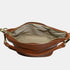 Mala Hobo Média de Pele para Mulher – Carissa (Castanha)