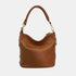 Mala Hobo Média de Pele para Mulher – Carissa (Castanha)