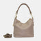 Mala Hobo Média de Pele para Mulher – Carissa (Nude)