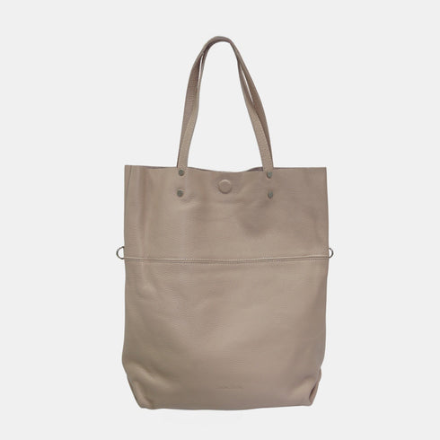 Mala Shopper Grande em Pele para Mulher – Paulina (Nude)