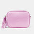 Bolso de bandolera piel con pompón Cristin Primavera Lila