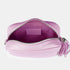 Bolso de bandolera piel con pompón Cristin Primavera Lila