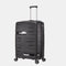 Mala de Viagem Grande Bass Preto 75cm Extensível Anos 90