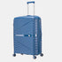 Mala de viagem grande extensível 75cm Castanho Azul-marinho anos 90