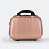 Necessaire de viagem tamanho L rosa-dourado Kike
