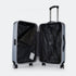 Mala de cabine S-15kg-55cm / M-20kg-62cm em ABS Empire Prateado