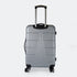 Mala de cabine S-15kg-55cm / M-20kg-62cm em ABS Empire Prateado
