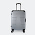 Mala de cabine S-15kg-55cm / M-20kg-62cm em ABS Empire Prateado