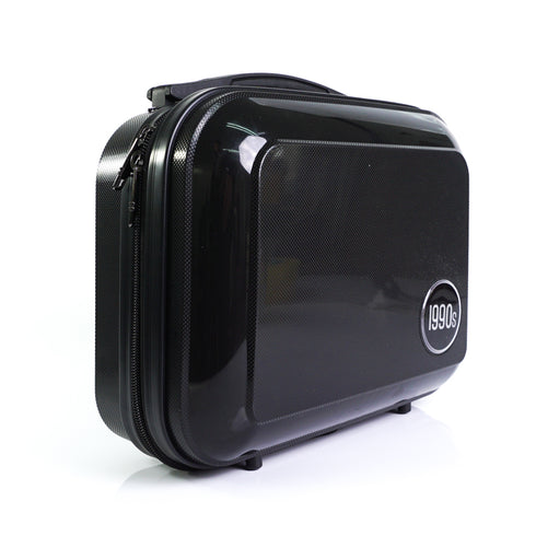 Neceser de viaje 25cm de polipropileno negro Steven