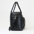 Bolso de viaje de piel con bandolera ajustable para hombre negro Rayan