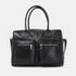 Bolso de viaje de piel con bandolera ajustable para hombre negro Rayan