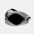 Bolso de mano de fiesta con piedras glamurosas plata Kelly