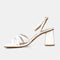 Sandalias con tacón con tiras Belén