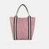 Mala tote de pele para mulher rosa Selena