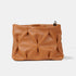 Bolso de bandolera de piel arrugada marrón Cecilia S