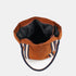 Bolso tote de piel para mujer personalizable marrón Sarah