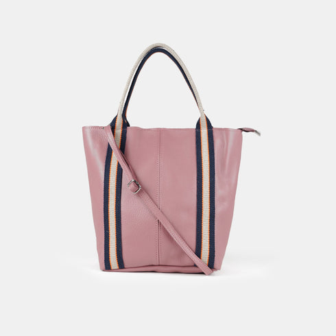 Mala tote de pele para mulher rosa Selena