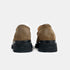 Mocasines de piel con plataforma taupe Abril