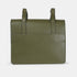 Bolso bandolera de piel para mujer verde Ainara
