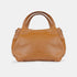 Bolso de mano de piel estilo saco para mujer marrón Stefy