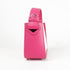 Bolso de mano de piel y rafia para mujer Pandorina fucsia