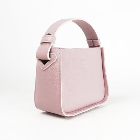 Bolso de mano de piel para mujer Pandorín rosa