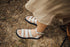 Sandalia romano de piel con piso grueso Narcis Beige