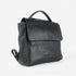 Mochila de piel para mujer negro Bora