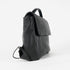 Mochila de piel para mujer negro Bora
