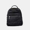 Mochila acolchada de nylon negro Alice