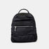 Mochila acolchada de nylon negro Alice