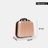 Necessaire de viagem tamanho L rosa-dourado Kike