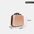 Necessaire de viagem tamanho S rosa dourado Kike