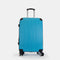 Maleta de viaje grande extensible L-77cm-23kg-116L de ABS Kike turquesa