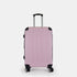 Mala de Viagem Extensível XS-51cm-10kg / S-55cm-15kg de ABS Kike Rosa Claro