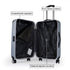 Mala de cabine S-15kg-55cm / M-20kg-62cm em ABS Empire Prateado