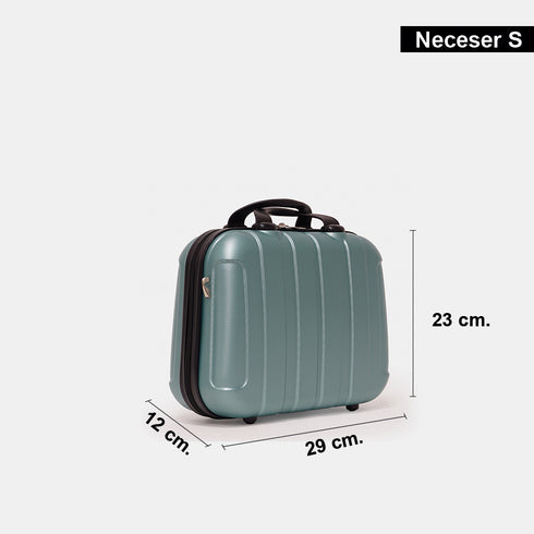 Nécessaire de viagem tamanho S verde Kike