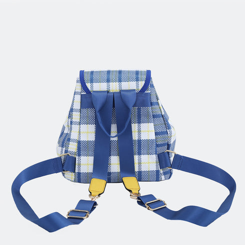 Mochila trançada para mulher Tesia Azul