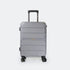 Maleta de cabina de XS/S 10kg 50cm/55cm de Polipropileno Steven Gris