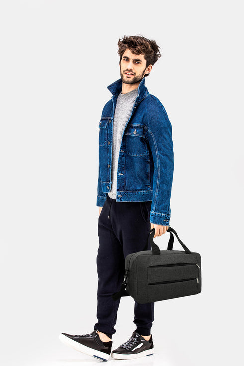 Raykong Bolsa de cabina Ryanair 40x20x25 cm 10kg equipaje de mano Vueling de tela impermeable Tommy