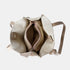 Mala tote de pele lisa nude Stella para mulher
