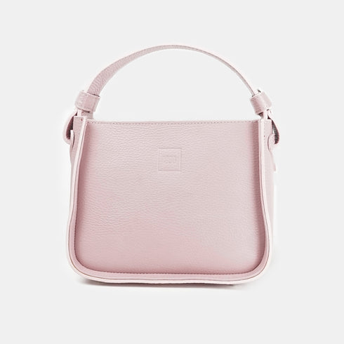 Bolso de mano de piel para mujer Pandorín rosa
