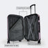 Mala de Viagem Extensível XS-51cm-10kg / S-55cm-15kg de ABS Kike Rosa Claro